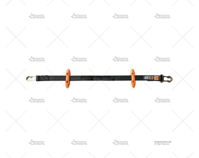 KIT CORREA FIJACION HANS DESLIZANTE 18" OMP
