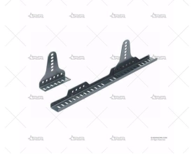 KIT FIJACIÓN LATERAL ACERO DESMONTABLE SPARCO