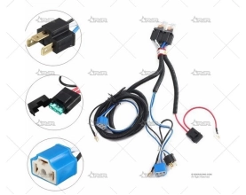 KIT INSTALACIÓN RELES PARA BOMBILLAS H4 BRAND R