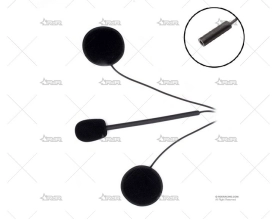 KIT INTERFONOS ZERO NOISE CASCO JET SIN ZERONOISE