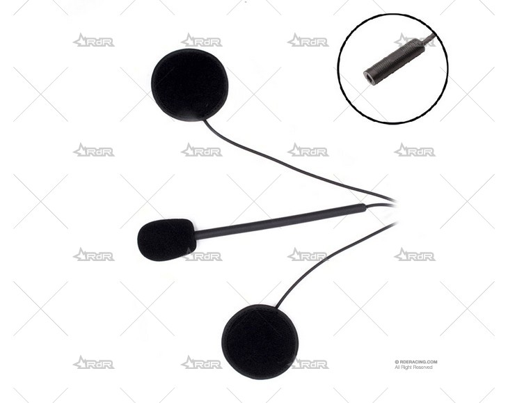 KIT INTERFONOS ZERO NOISE CASCO JET SIN ZERONOISE