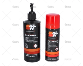 KIT LIMPIEZA FILTRO KN ACEITE + JABON K&N FILTER