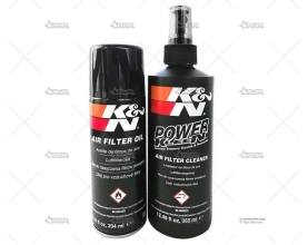 KIT LIMPIEZA FILTRO KN AEROSOL ACEITE Y