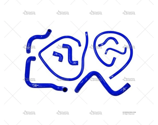 KIT MANGUITOS FIAT X1/9 NEGRO XTREM