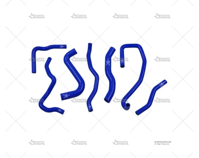 KIT MANGUITOS FORD FIESTA ST150 AZUL XTREM