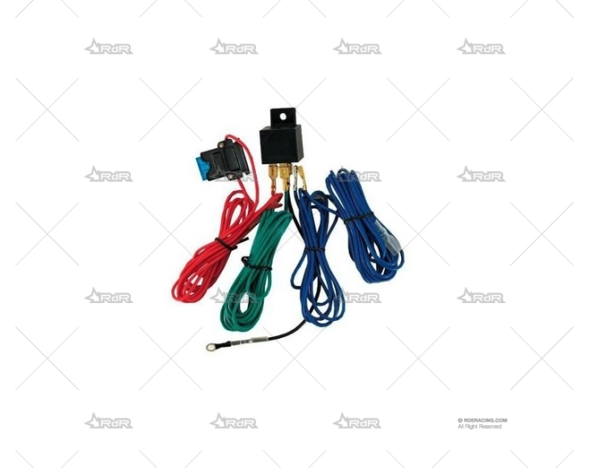 KIT PREINSTALACION FARO RELE-FUSIBLE 12V GRAYSTON