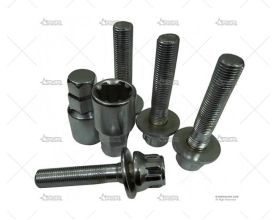KIT TORNILLOS ANTIROBO 12X125 PLANOS BTR
