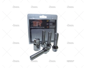KIT TORNILLOS ANTIROBO 12X150 CÓNICO BTR