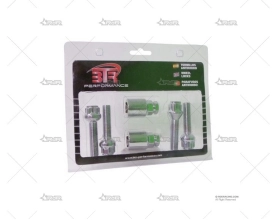 KIT TORNILLOS ANTIROBO 12X150 ESFÉRICOS BTR