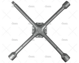 LLAVE CRUZ REFORZADA ECO CON CUADRADILLO