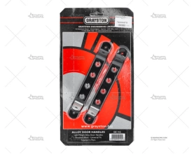 MANETAS DE PUERTA INTERIOR ALU NEGRO x2 RRS