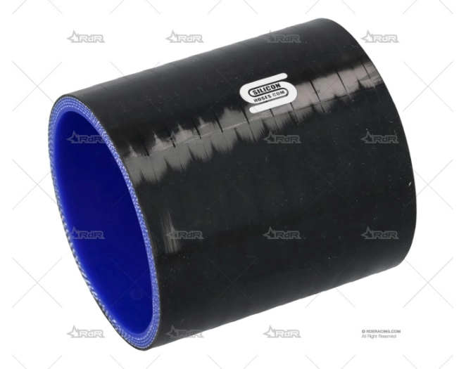 MANGUITO SILIC. EMPALME RECTO 63MM NEG XTREM