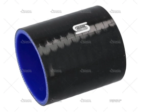 MANGUITO SILIC. EMPALME RECTO 63MM NEG XTREM