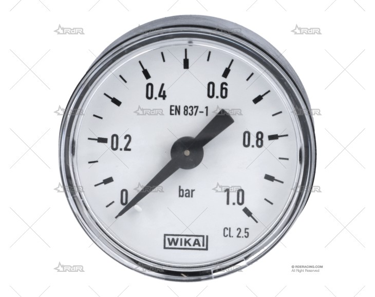 MANOMETRO BAJA PRESION 0-1 Br. 1/8x27