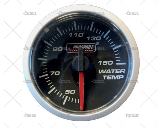 MANÓMETRO TEMPERATURA AGUA 52MM 150░C + PROSPORT