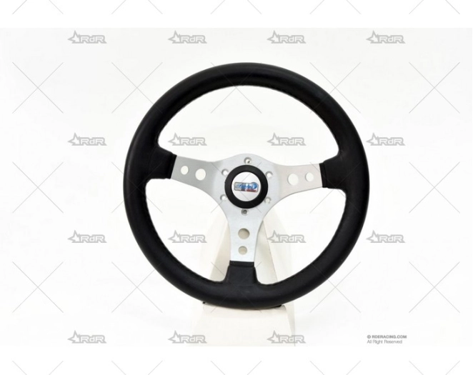 VOLANTE 330mm 30mm OCEANO PLATA/POLI. BRAND R