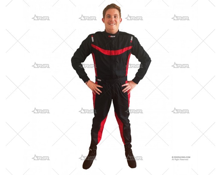 MONO KARTING ONE NEGRO/ROJO T.S RRS