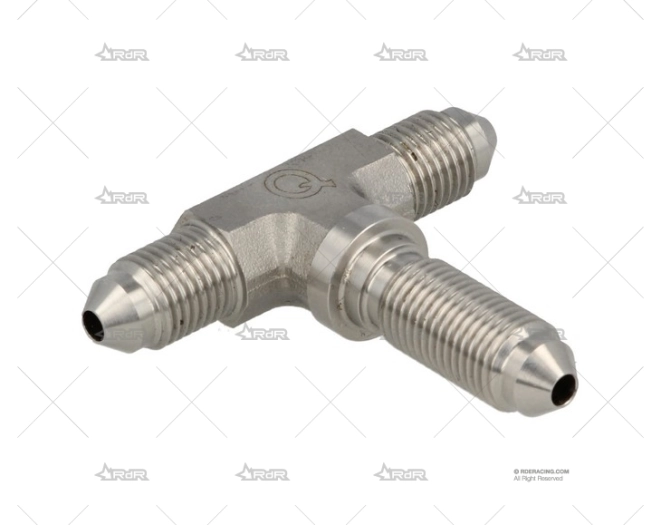 PASAMUROS EN T MACHO 3x 3/8x24 INOX QSP