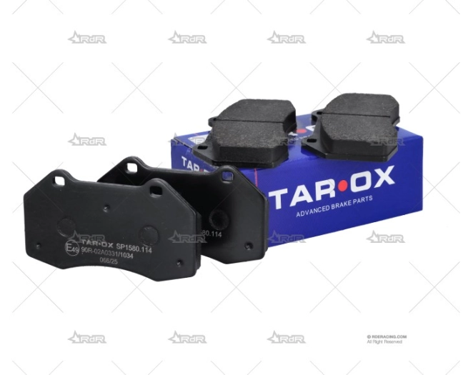 PASTILLAS 114 R-MEGANE II RS 4P TAROX