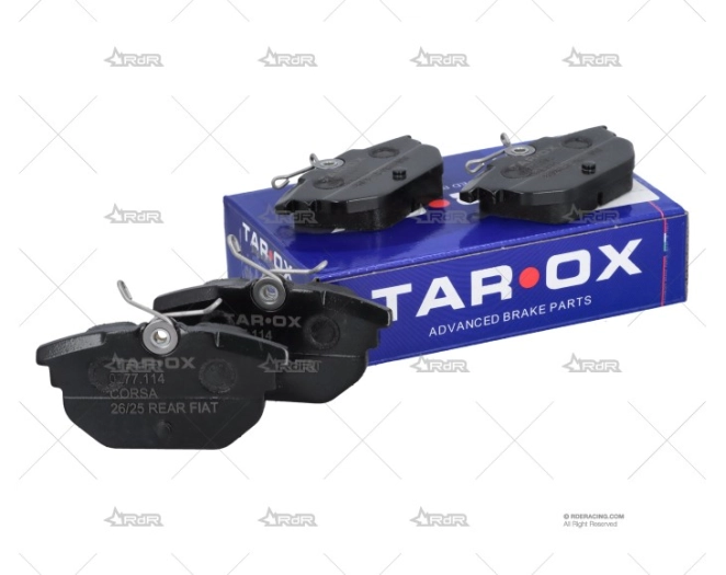 PASTILLAS 114 TRASERAS PSA TAROX