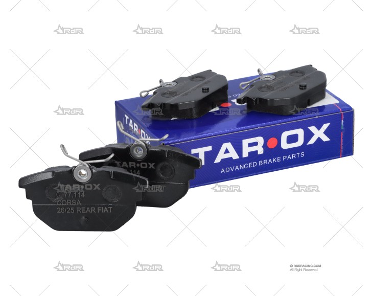 PASTILLAS 114 TRASERAS PSA TAROX