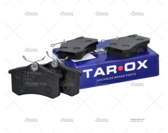 PASTILLAS 114 VW / SEAT TRAS. TAROX
