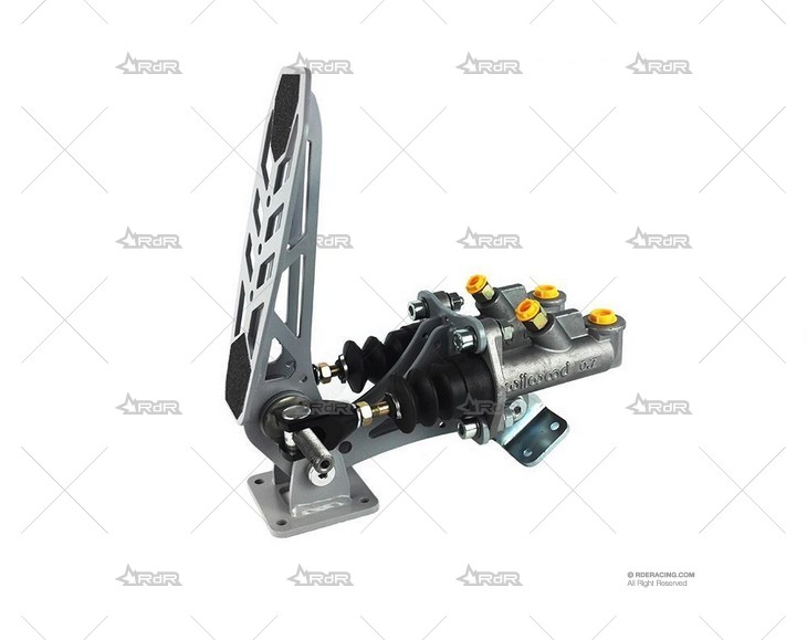 PEDAL FRENO DOBLE BOMBA AJUSTABLE RACING PEDAL BOX