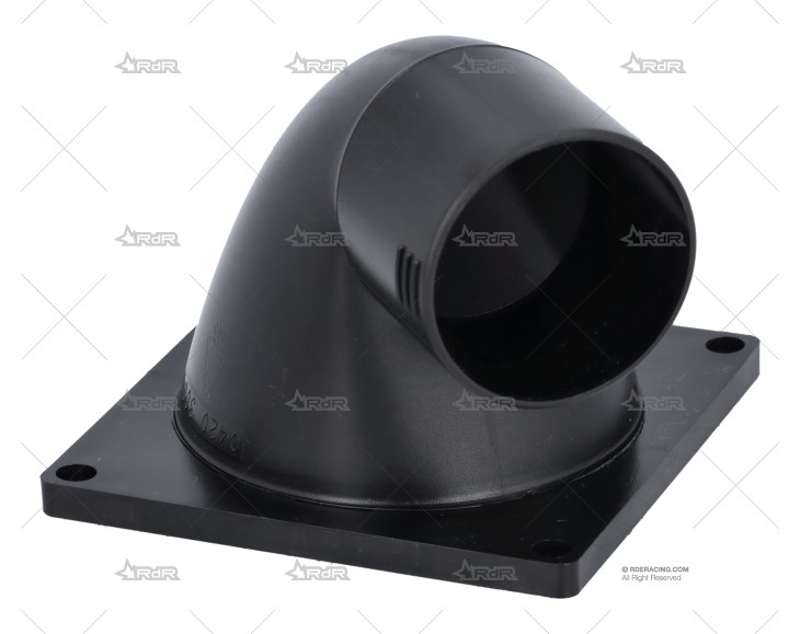 PLACA 90X90mm MACHON 45º 45mm PLASTICO SIROCO