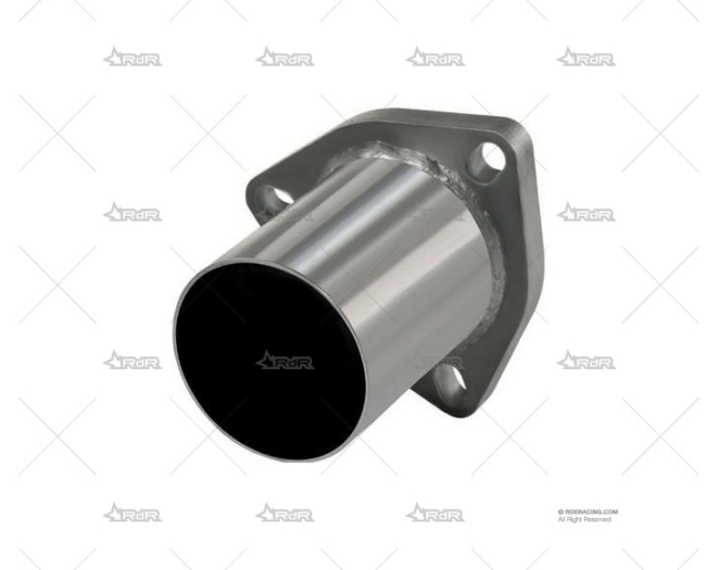 PLATINA CON TUBO 3 TORN. 45mm L100mm POWERSPRINT