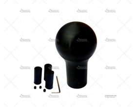 POMO BTR NYLON BOLA NEGRO BRAND R