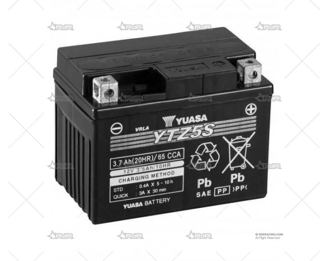 BATERIA   3,7A YTZ5S YUASA