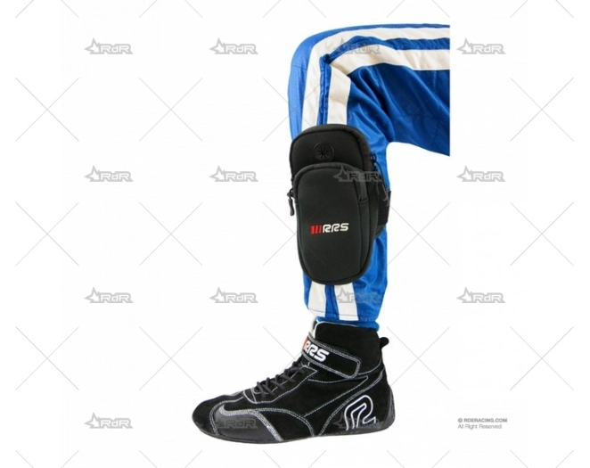 BOLSA TOBILLO COPILOTO NEGRA RRS