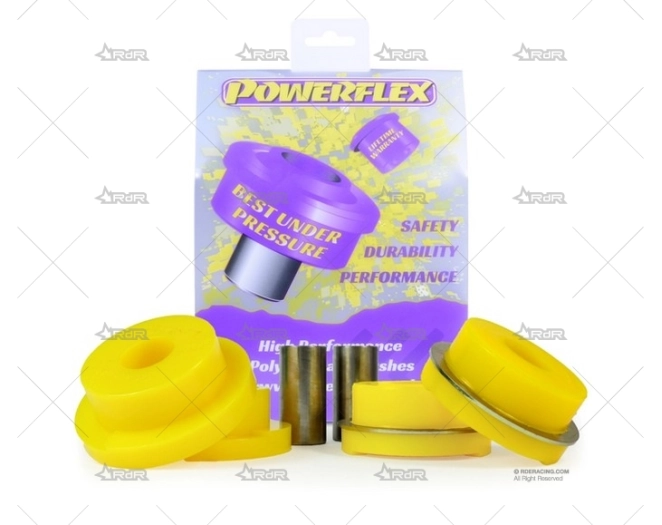 SILENT. PUENTE TRAS. BMW E46 / COMPACT POWERFLEX