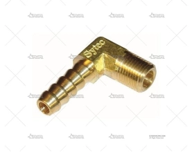 RACORD 1/8x27 NPTF 90º FACET SILVER TOP