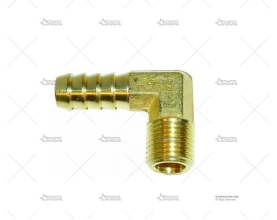 RACORD FACET RED TOP 90º 1/4x18-10mm FACET