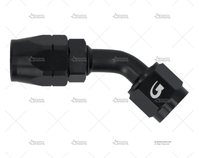 RACORD HEMBRA  45║ ALU. DASH 6 NEGRO GOODRIDGE