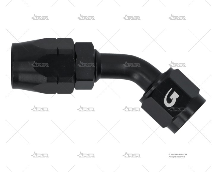 RACORD HEMBRA  45║ ALU. DASH 6 NEGRO GOODRIDGE