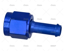 RACORD HEMBRA 9/16X18 - 8mm AZUL