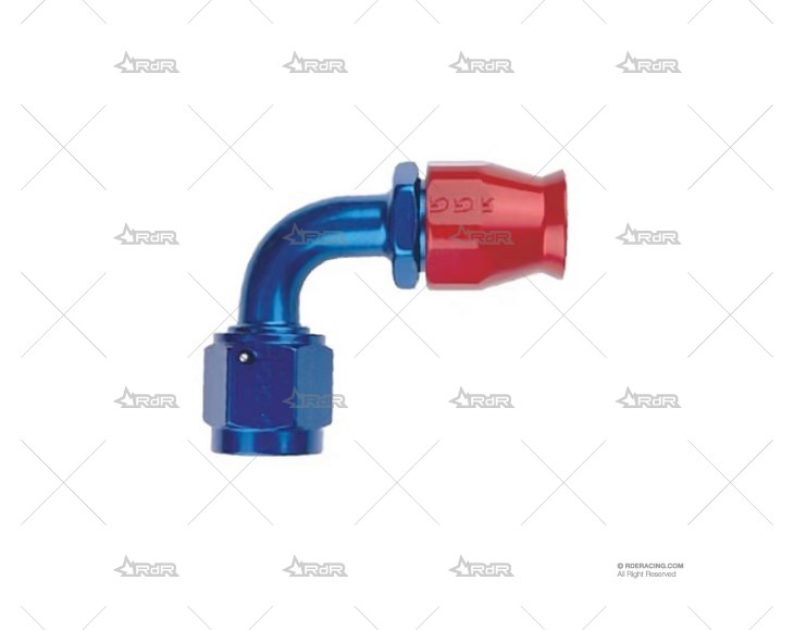 RACORD HEMBRA 90º ALU. DASH 8 3/4x16 GOODRIDGE