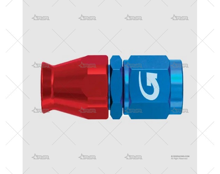 RACORD HEMBRA RECTO 7/16x20 DASH 4 ALU. GOODRIDGE