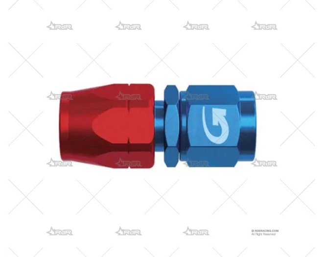 RACORD HEMBRA RECTO ALU. DASH 8 3/4x16 GOODRIDGE