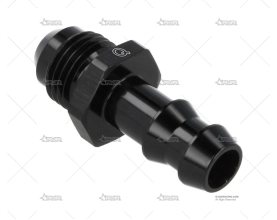 RACORD MACHO RECTO DASH 6 - 8mm NEGRO QSP