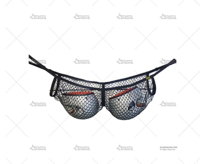 RED PORTACASCOS CLASICA NEGRA QSP