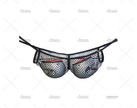 RED PORTACASCOS CLASICA NEGRA QSP