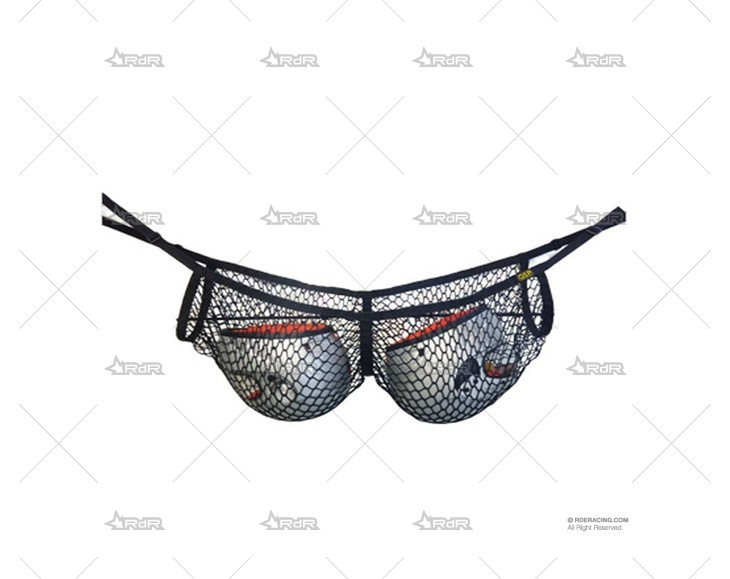 RED PORTACASCOS CLASICA NEGRA QSP