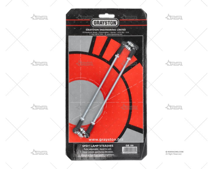 REFUERZO FAROS REGULABLES C/ROTULAS X2 GRAYSTON