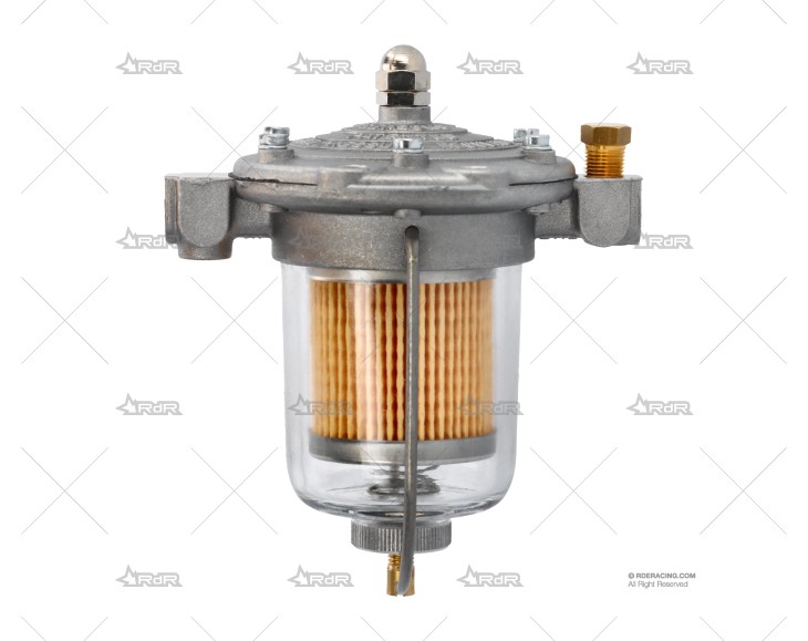 REGULADOR KING 85mm TRANSPARENTE 1/8NPT.