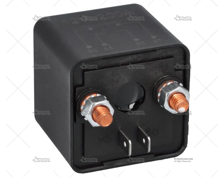 RELE DE ARRANQUE 12V 200A BRAND R