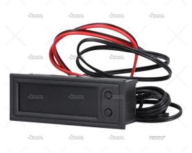 RELOJ RECTANGULAR EMPOTRABLE + TEMP. BRAND R