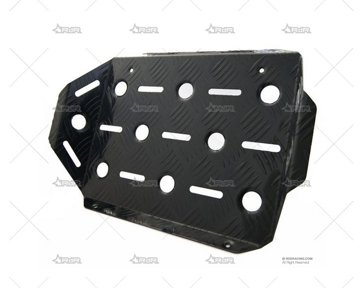 REPOSAPIES COPILOTO ALUMINIO NEGRO QSP